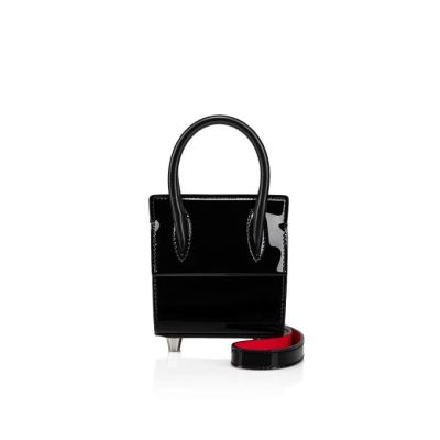 Mini Bolsos Paloma Top Handle Nano Christian Louboutin Mujer - Negros - 3171013BK01